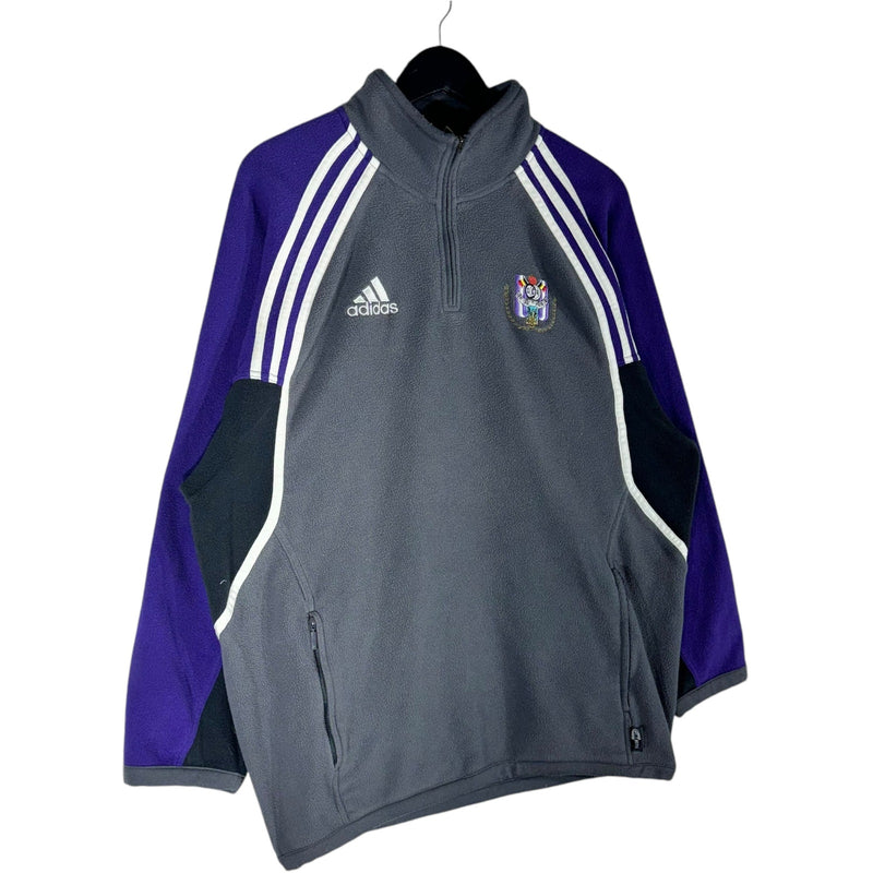 Vintage Adidas RSC Anderlecht 1/4 Zip Fleece