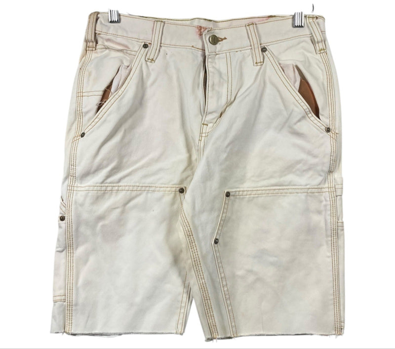 Vintage Carhartt Utility Pockets Cut-out Cargo Shorts 32