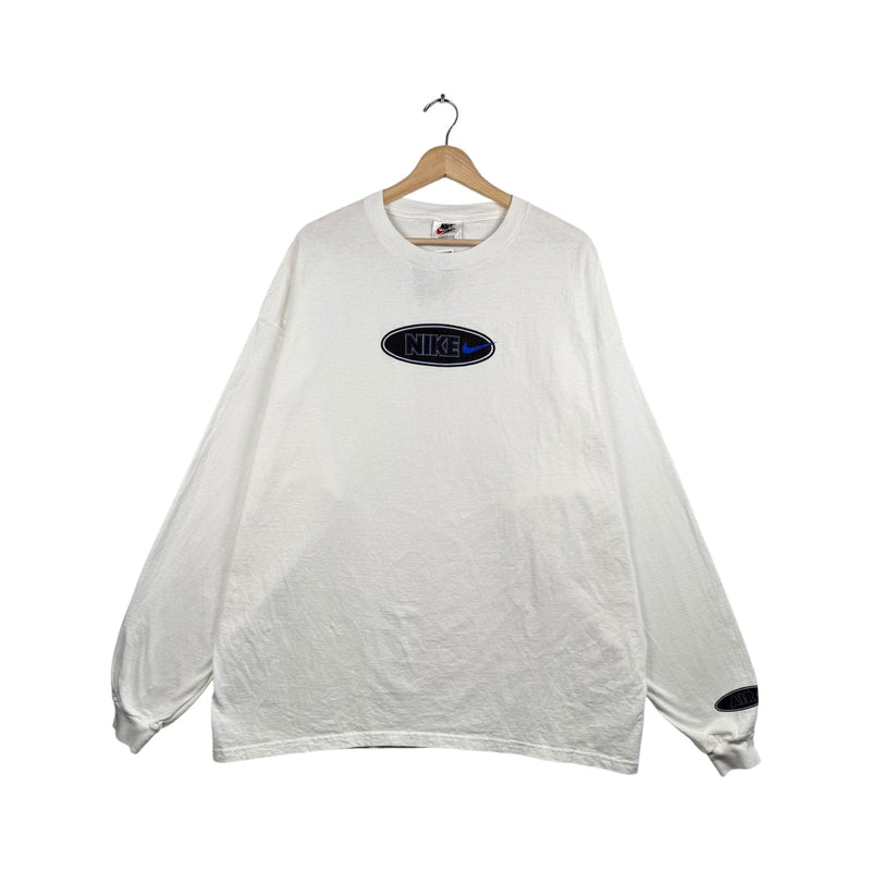Vintage Nike Air Oval Logo Embroidered Long Sleeve T-Shirt