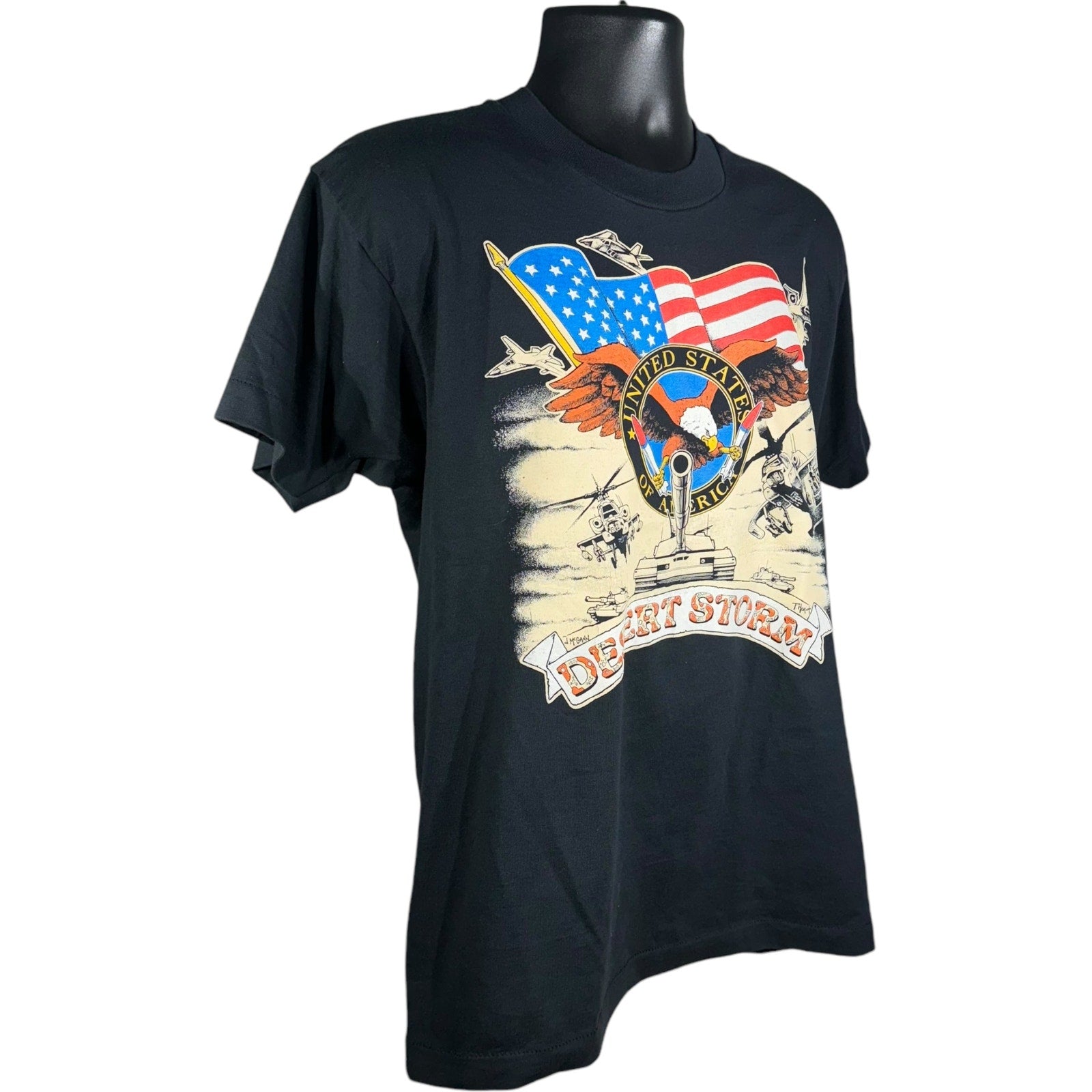 Vintage Desert Storm Military Tee