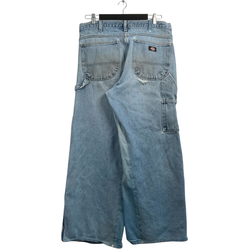 Vintage Cut & Sew Dickies Denim Carpenter Pants 34 x 30