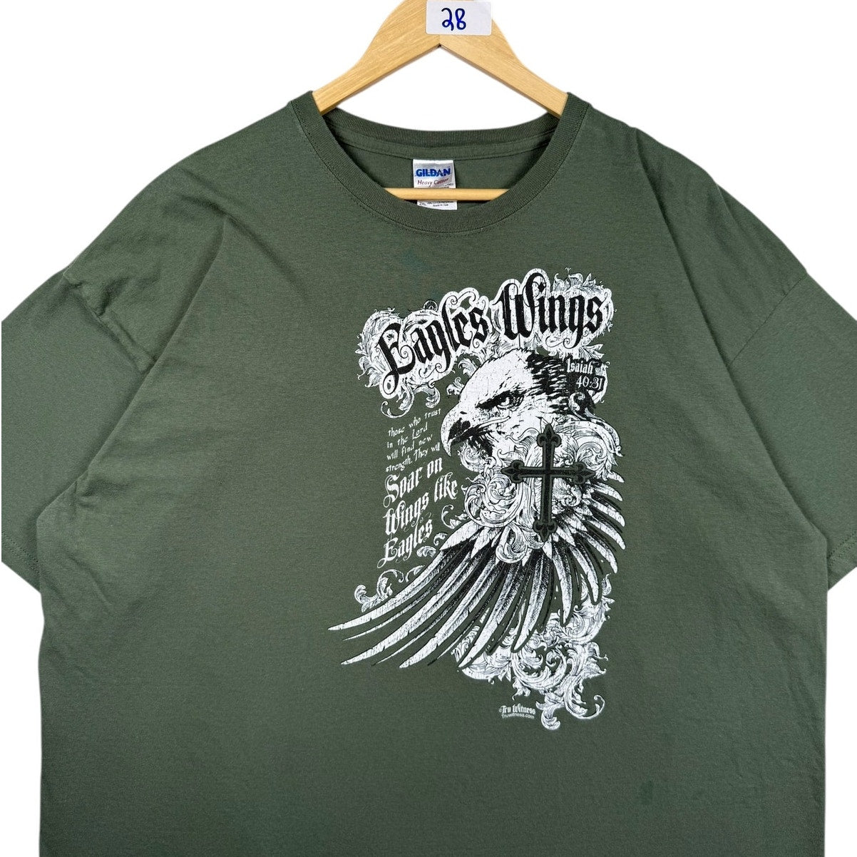 Vintage Eagles Wings Isaiah 40:31 Graphic T-Shirt