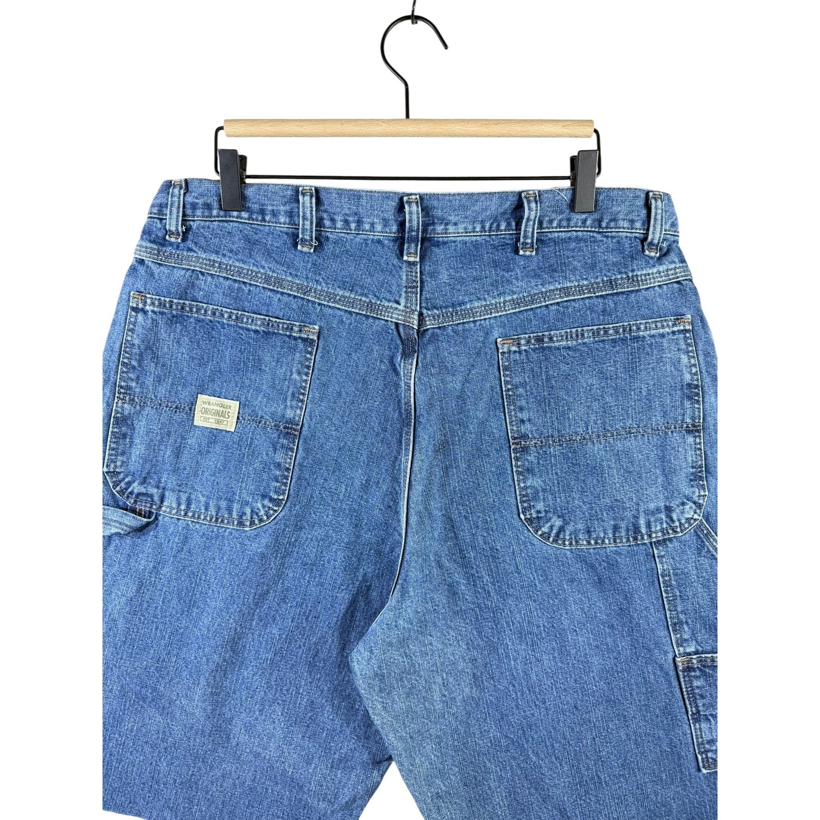 Vintage Wrangler Denim Carpenter Shorts 36
