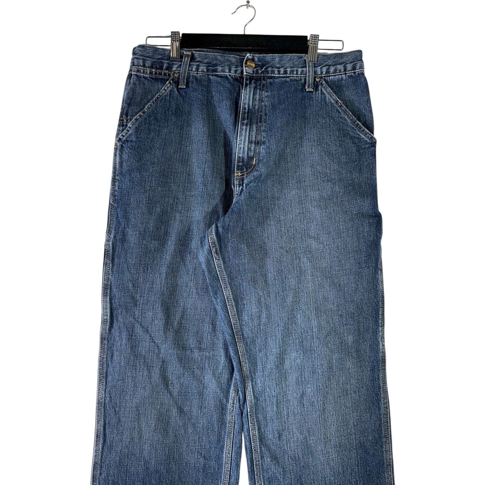 Vintage Carhartt Single Knee Denim Carpenter Pants 32x34