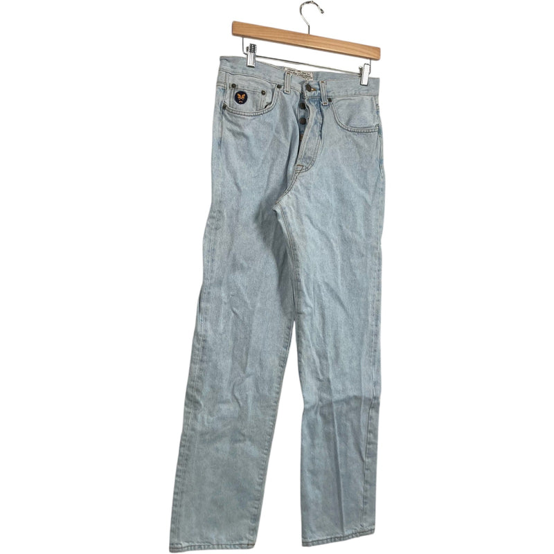 Vintage Avirex Button Straight Leg Denim Jeans 31 x 30