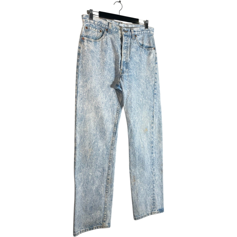 Vintage Levi's Light Wash Straight Leg Jeans 32 x 30