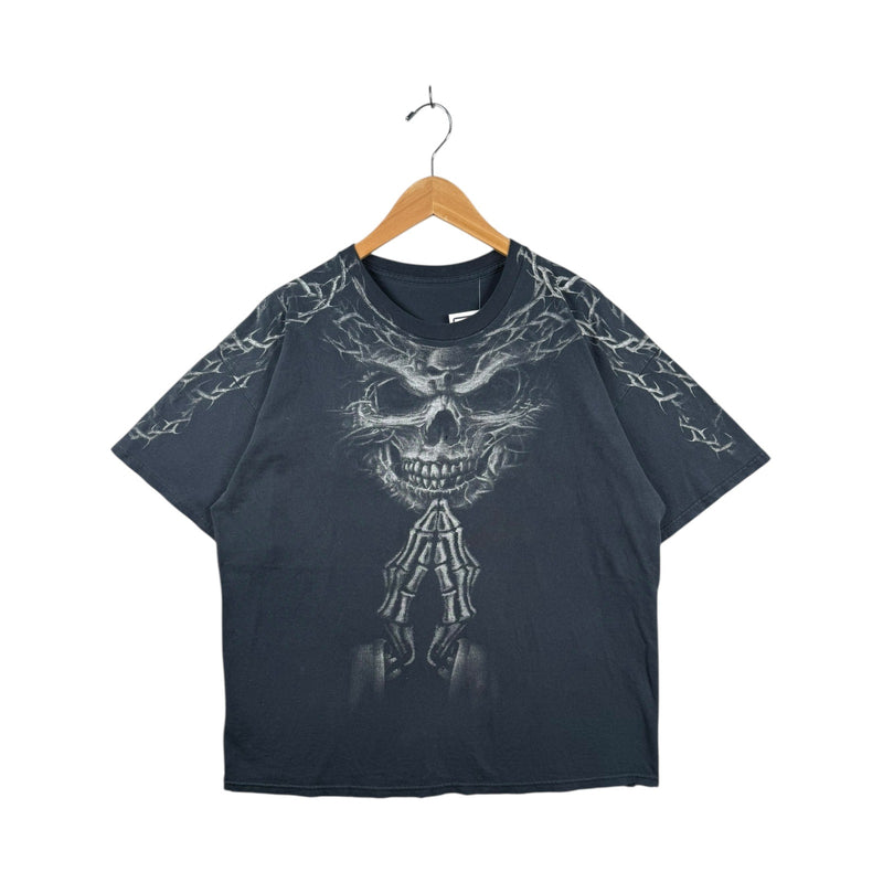 Vintage Skull Graphic T-Shirt