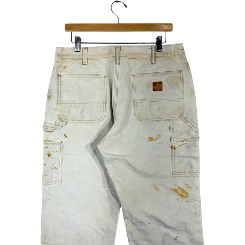 Vintage Carhartt Dungaree Fit Carpenter Pants 34x32