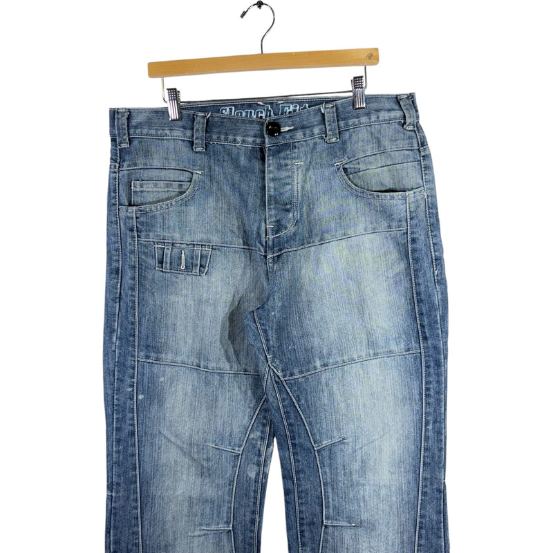 Vintage Y2K Straight Leg Denim Jeans 35 x 32