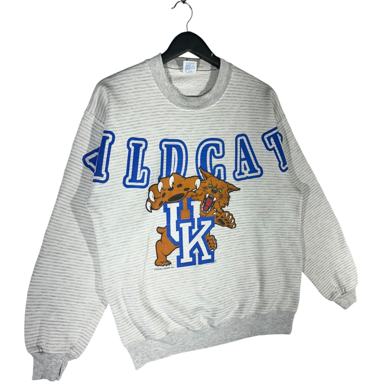 Vintage University Of Kentucky Wildcats Spellout Crewneck