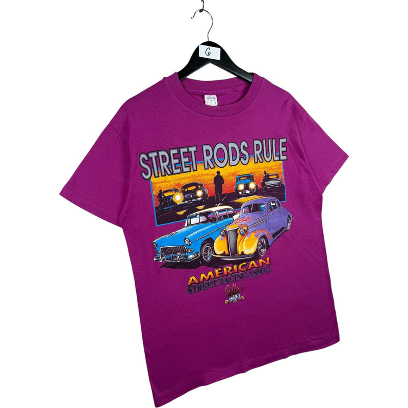 Vintage Street Rods Rule American Racing Muscle Cars T-Shirt