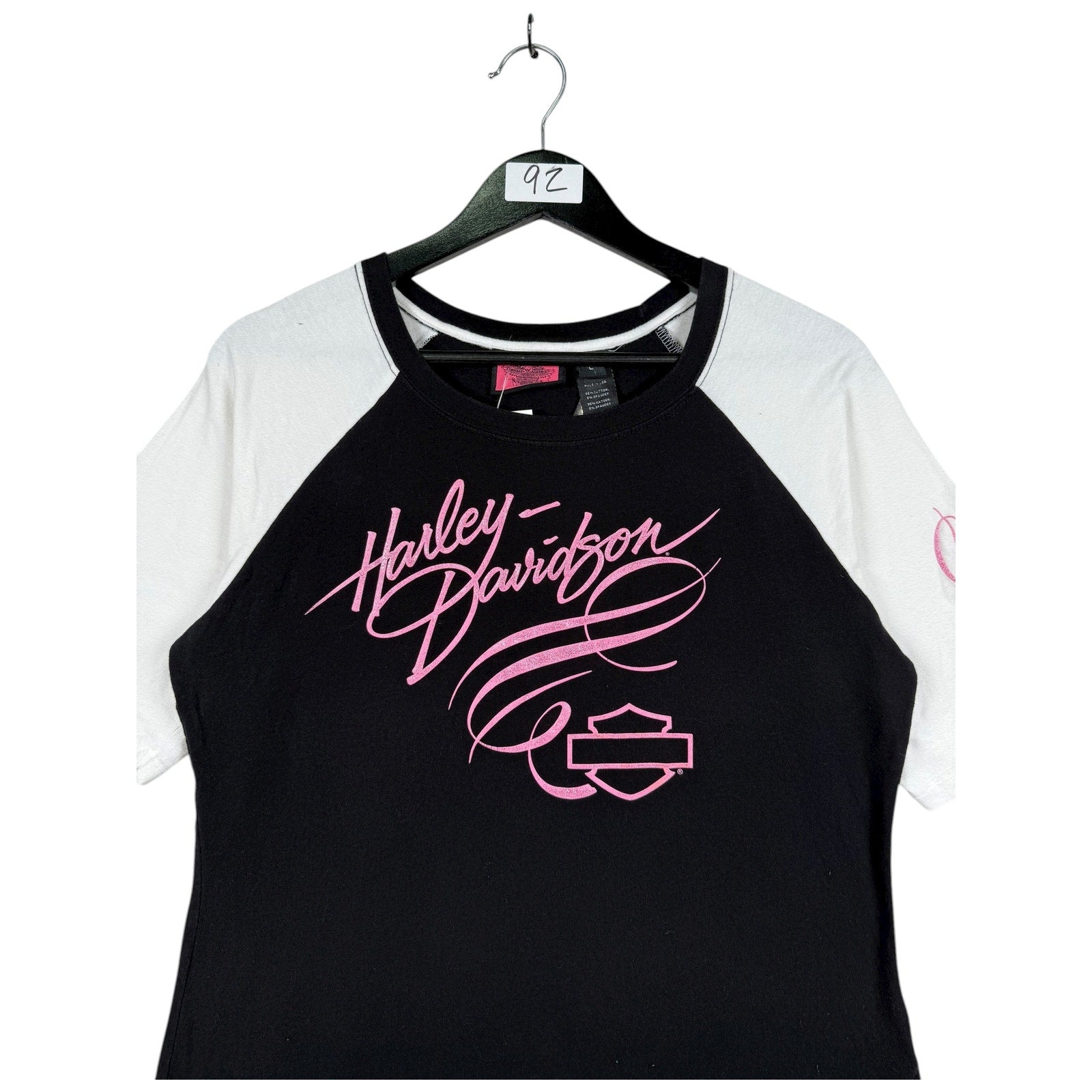 Vintage Harley Davidson Glittered T-Shirt