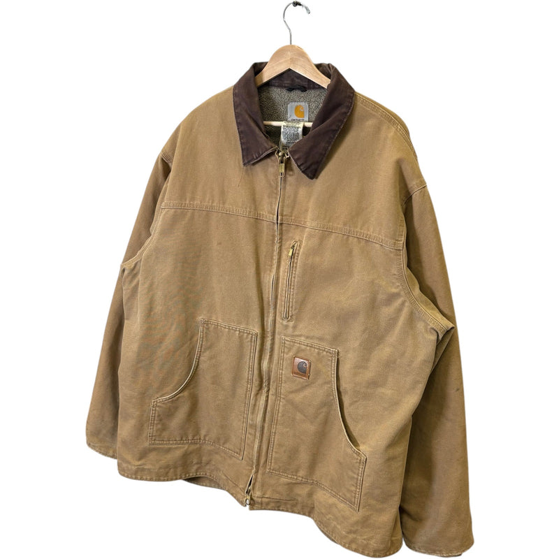 Vintage Carhartt Collared Full Zip Workwear Jacket