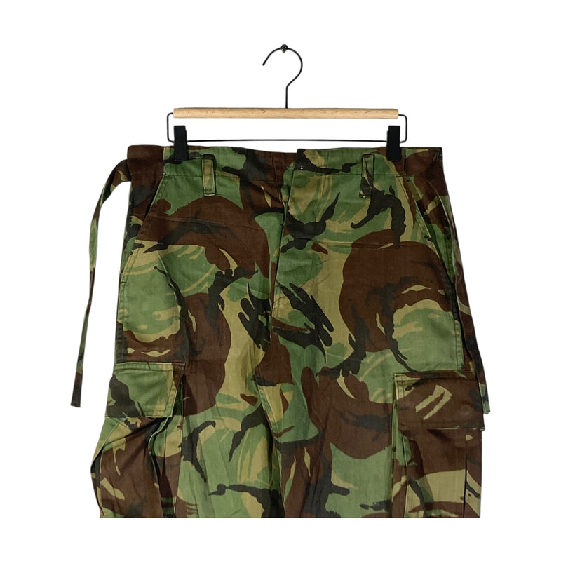 Vintage Camouflage Military Tactical Cargo Shorts 32
