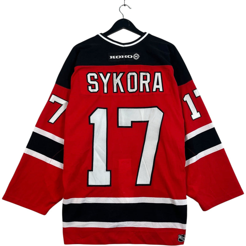 Vintage New Jersey Devils Petr Sykora #17 NHL Jersey