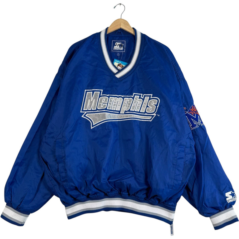 Vintage Starter University Of Memphis Pullover Windbreaker