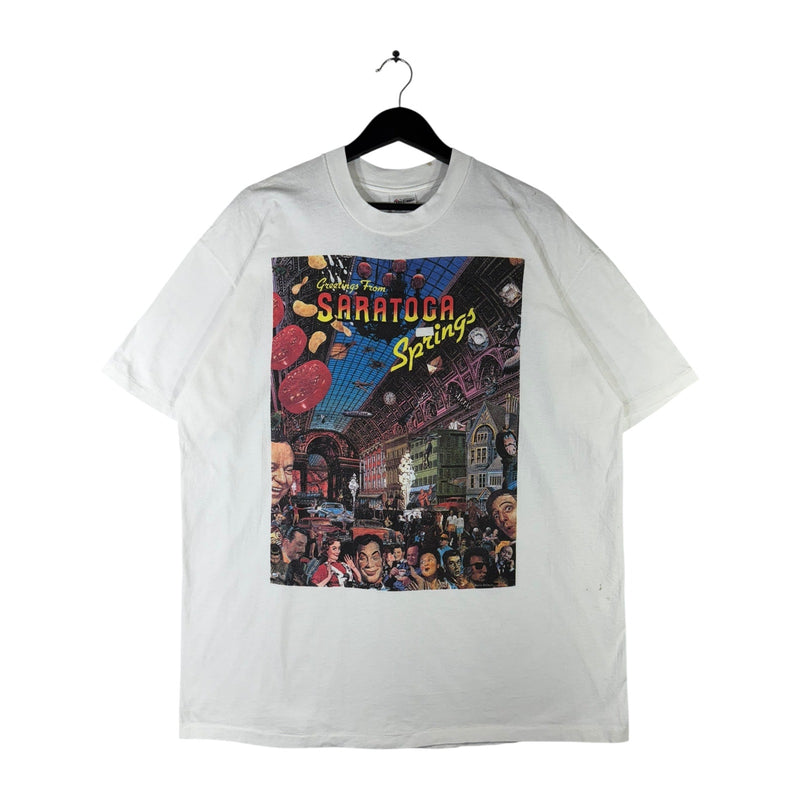 Vintage Saratoga Springs Souvenir T-Shirt
