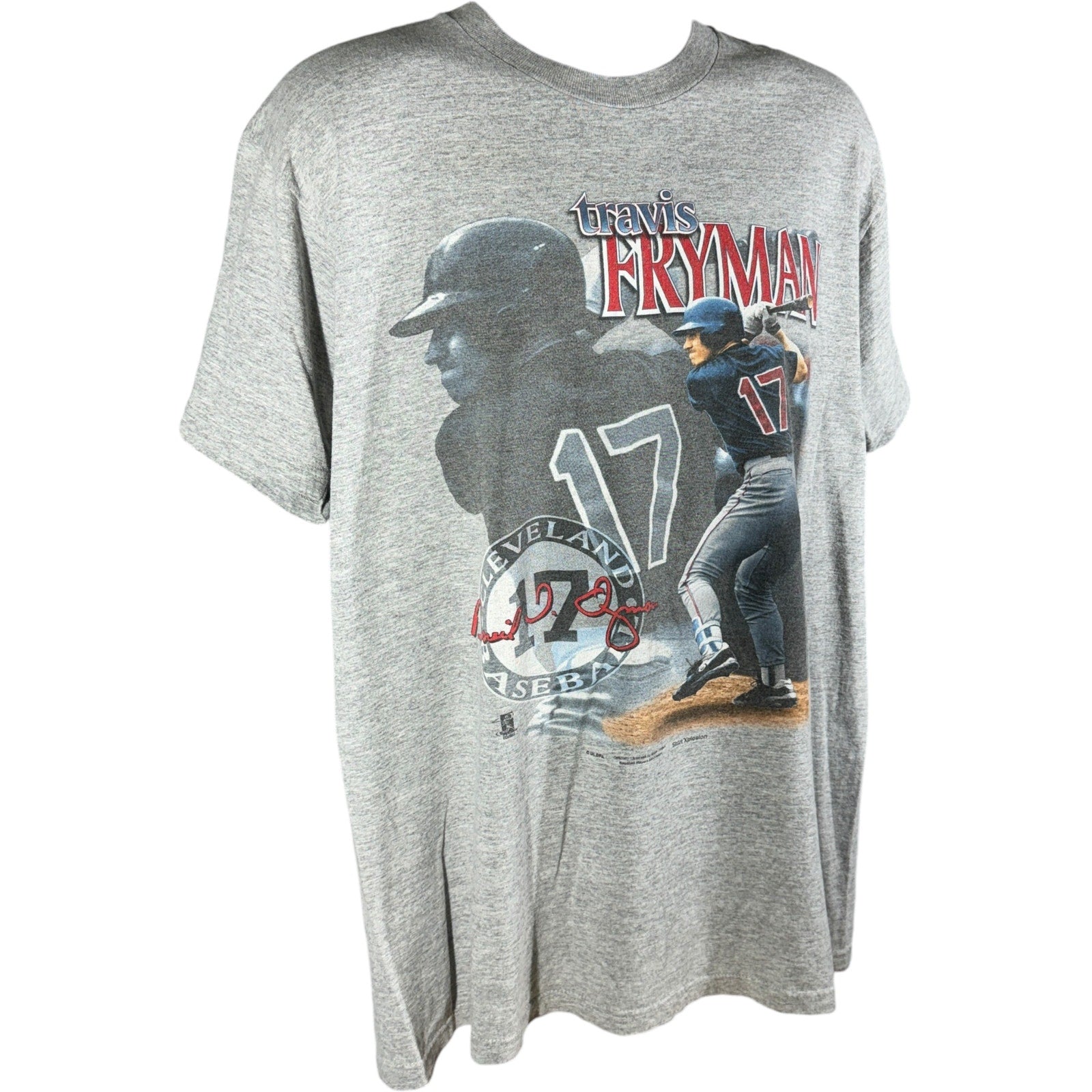 Vintage Tavis Fryman Cleveland Indians Tee