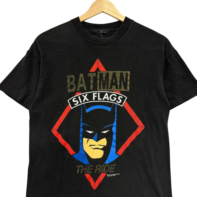 Vintage Six Flags Batman The Ride Tee 90s