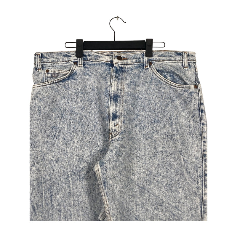 Vintage Levi's Acid Wash Denim Shorts 38