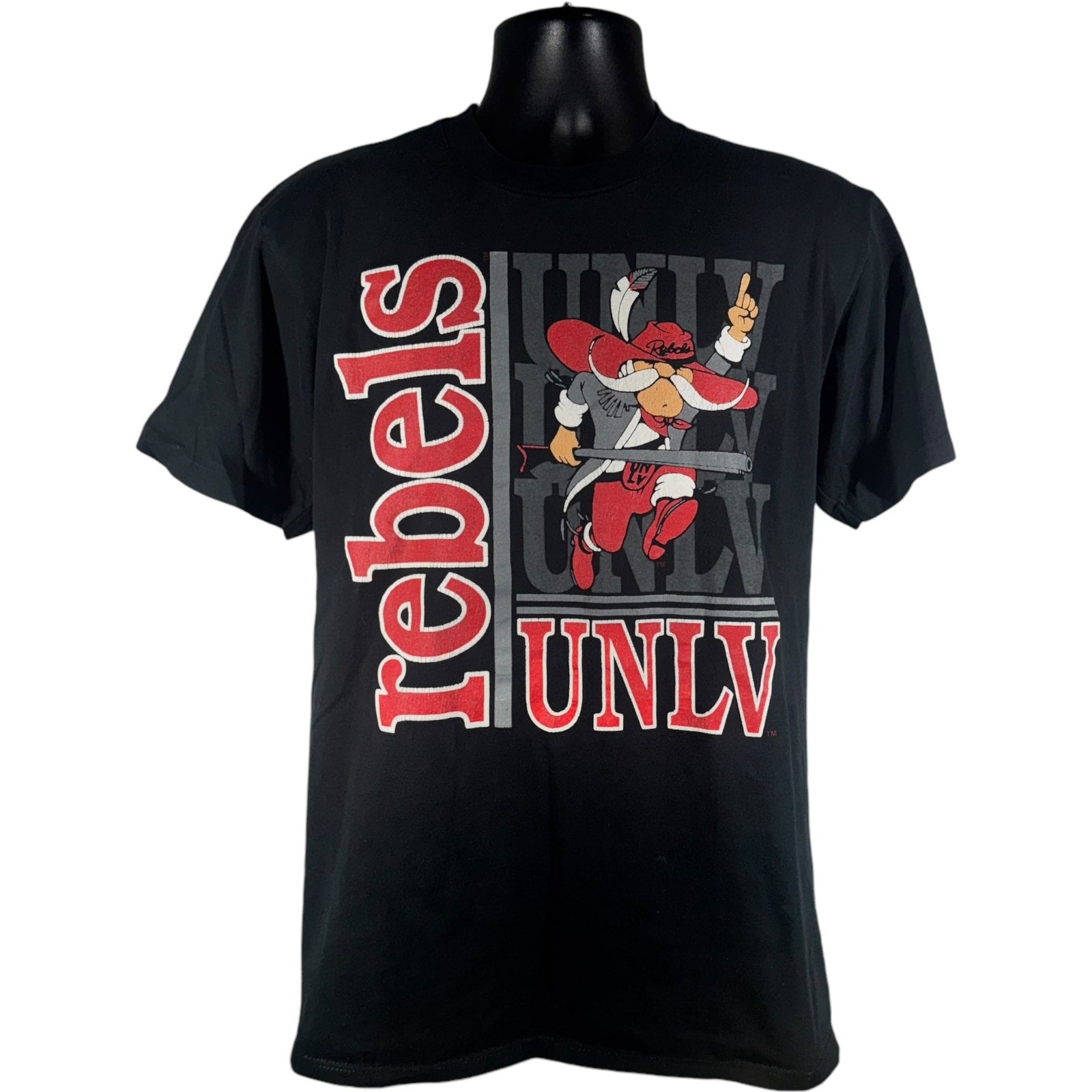 Vintage University of Nevada Las Vegas Rebels Spellout Tee