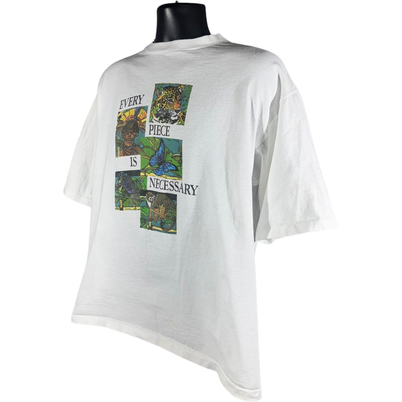 Vintage Nature "Every Piece is Necessary" Wildlife Tee