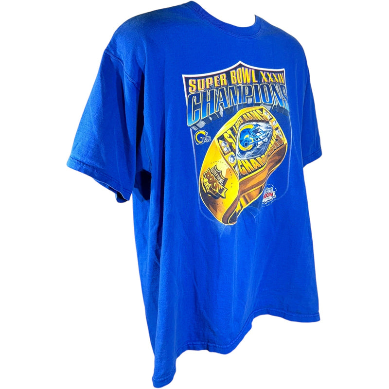 Vintage St. Louis Rams Super Bowl Champions Tee 2000