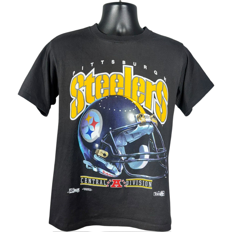 Vintage Salem Sportswear Pittsburgh Steelers Helmet NFL Tee