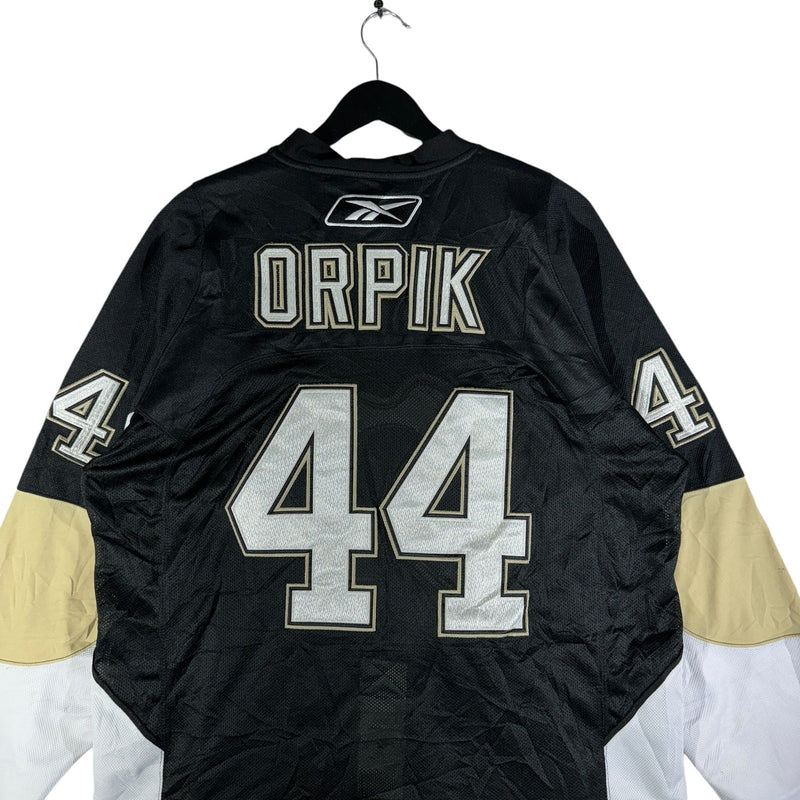 Vintage Reebok Pittsburgh Penguins Broos Orpik NHL Jersey