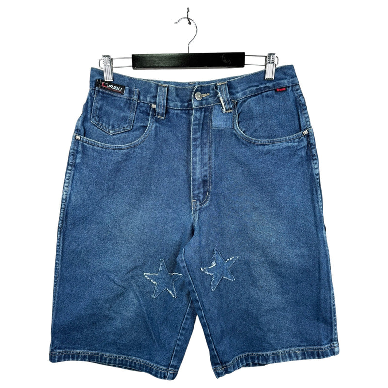 Vintage Fubu Carpenter Denim Jean Shorts 34