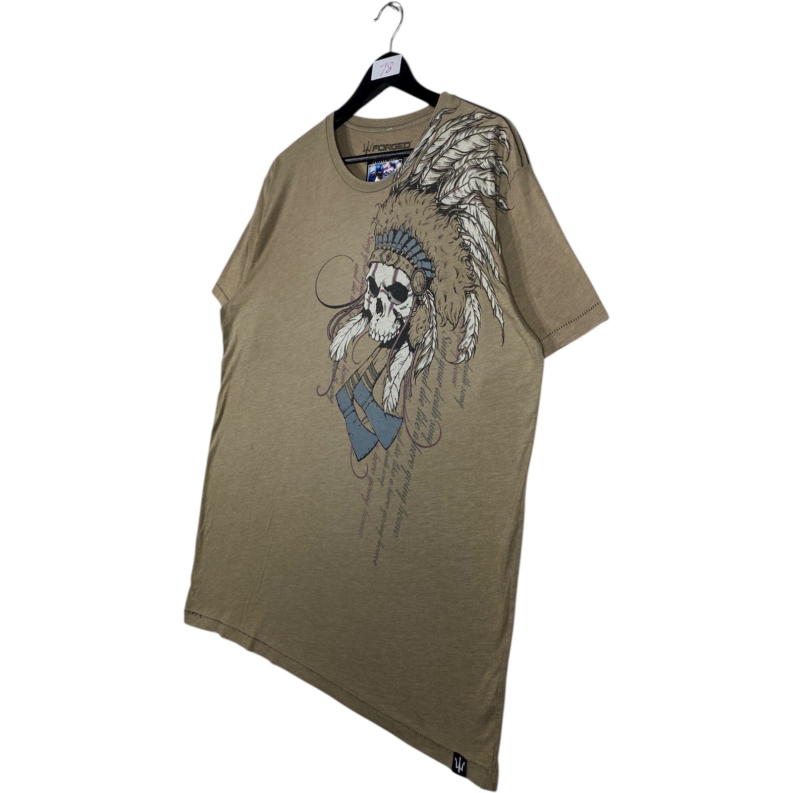 Vintage Skull Graphic Print T-Shirt