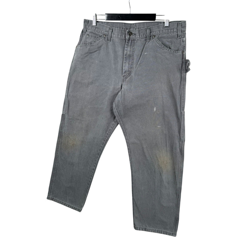 Vintage Dickies Denim Carpenter Work Pants 37x29