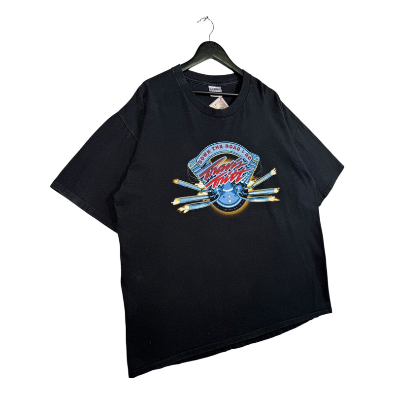 Vintage Travis Tritt Down The Road I Go Tour T-Shirt