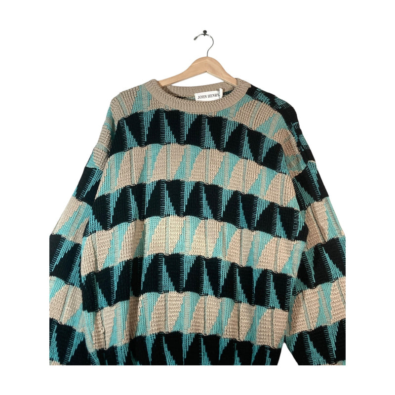 Vintage John Henry Knit Sweater