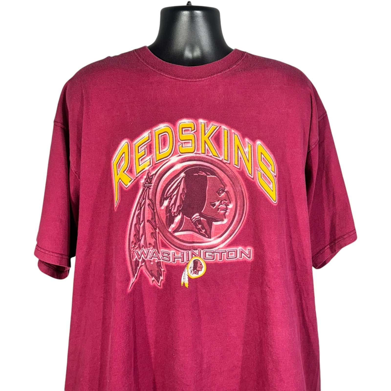 Vintage Pro Player Washington Redskins Logo Tee 90's