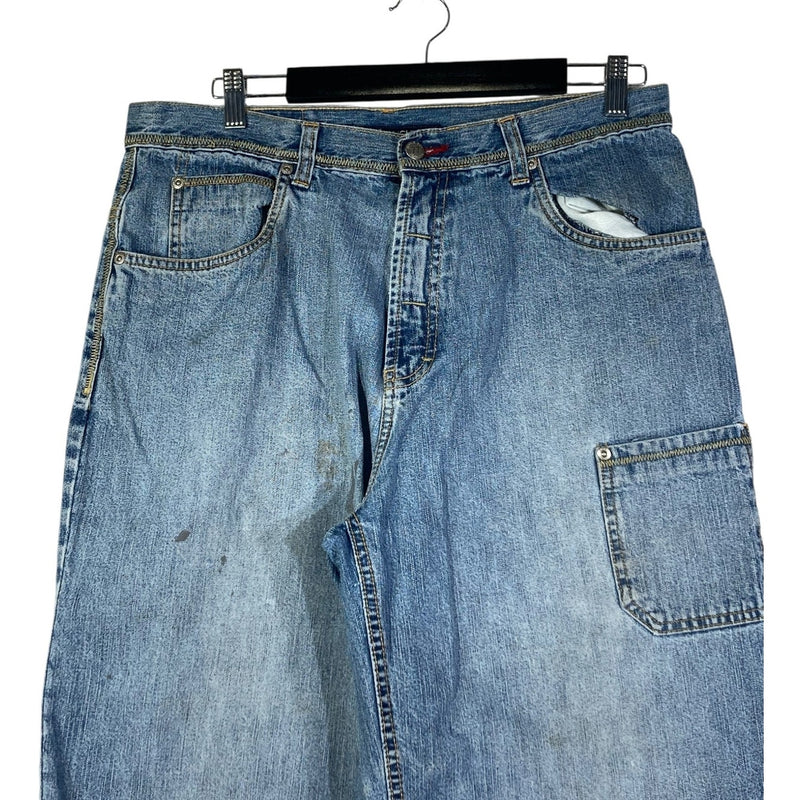 Vintage Bugle Boy BBJC Denim Carpenter Shorts