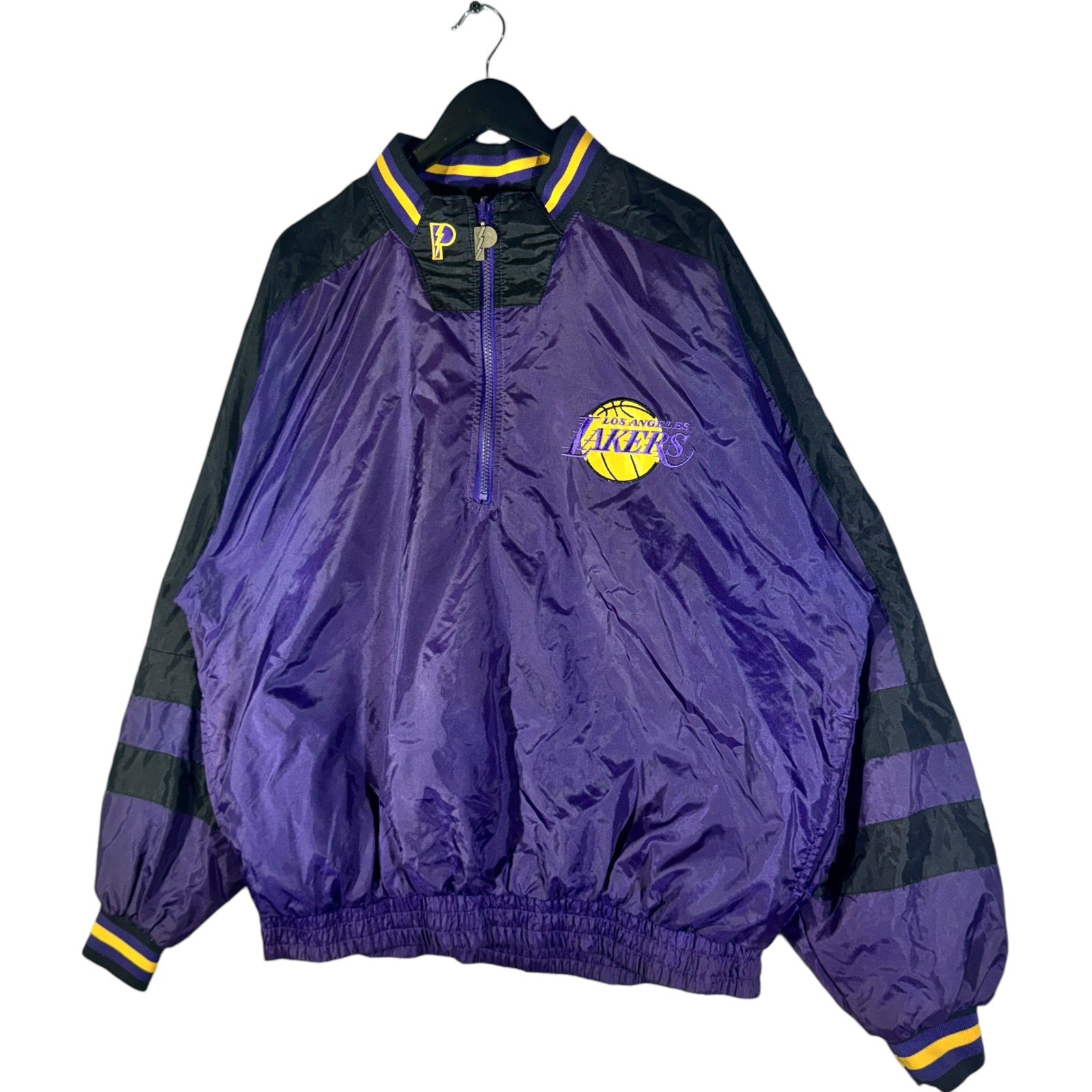 Vintage Pro Player Los Angeles Lakers 1/4 Zip Windbreaker