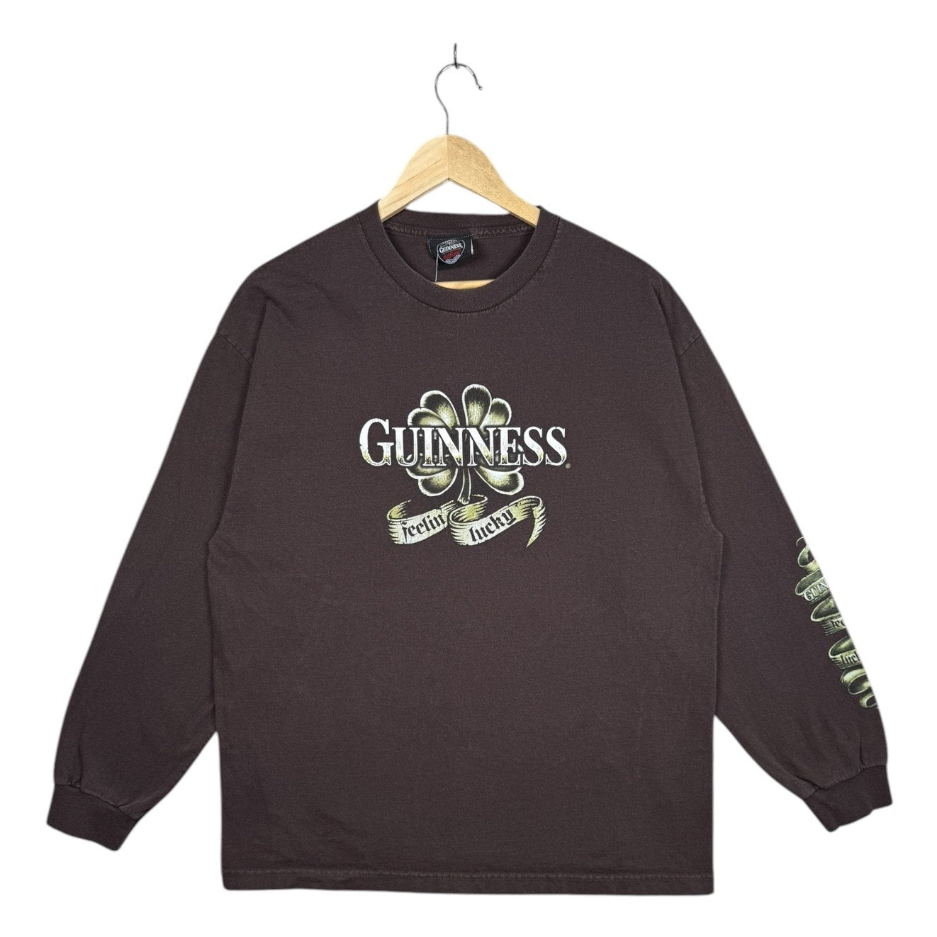 Vintage Guinness Feelin Lucky Long Sleeve