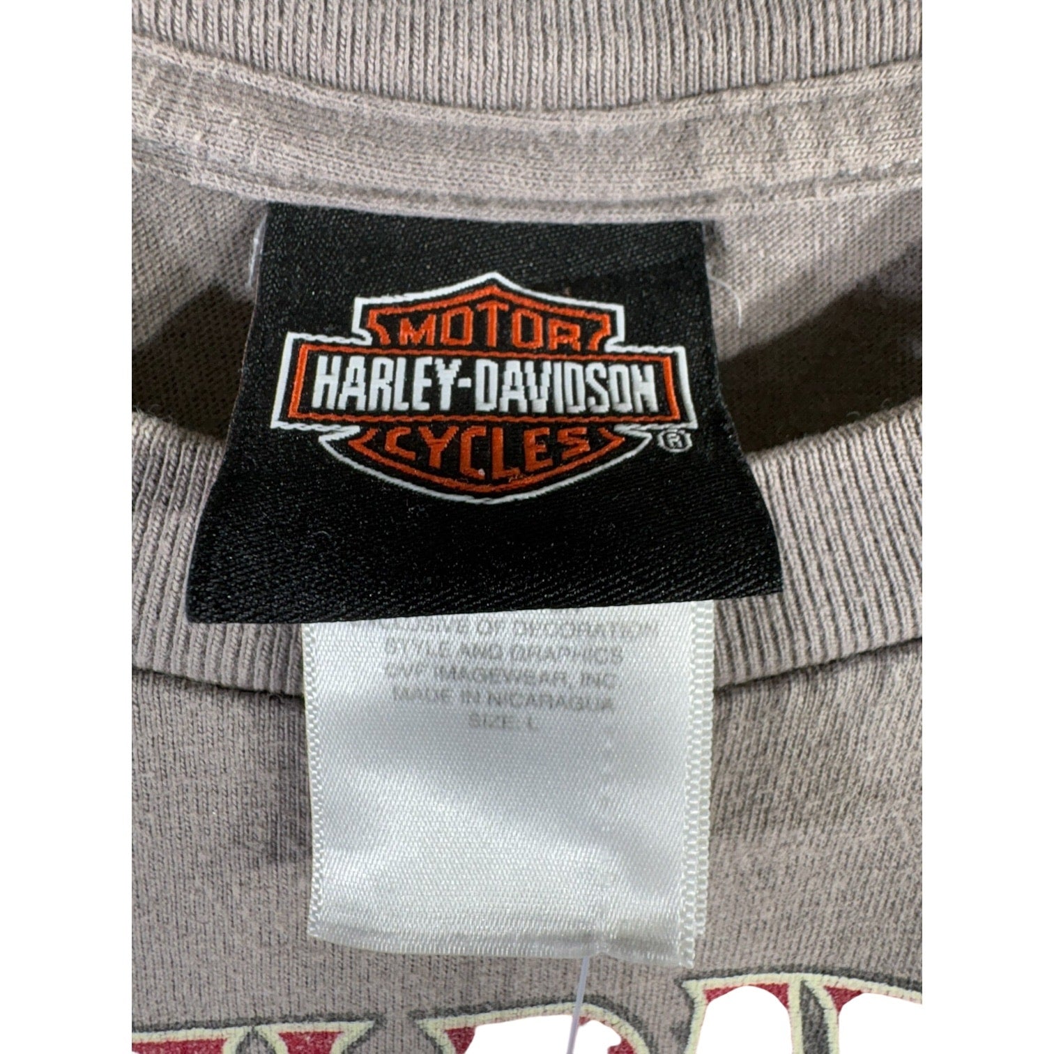 Vintage Harley Davidson Motorcycle Graphic T-Shirt