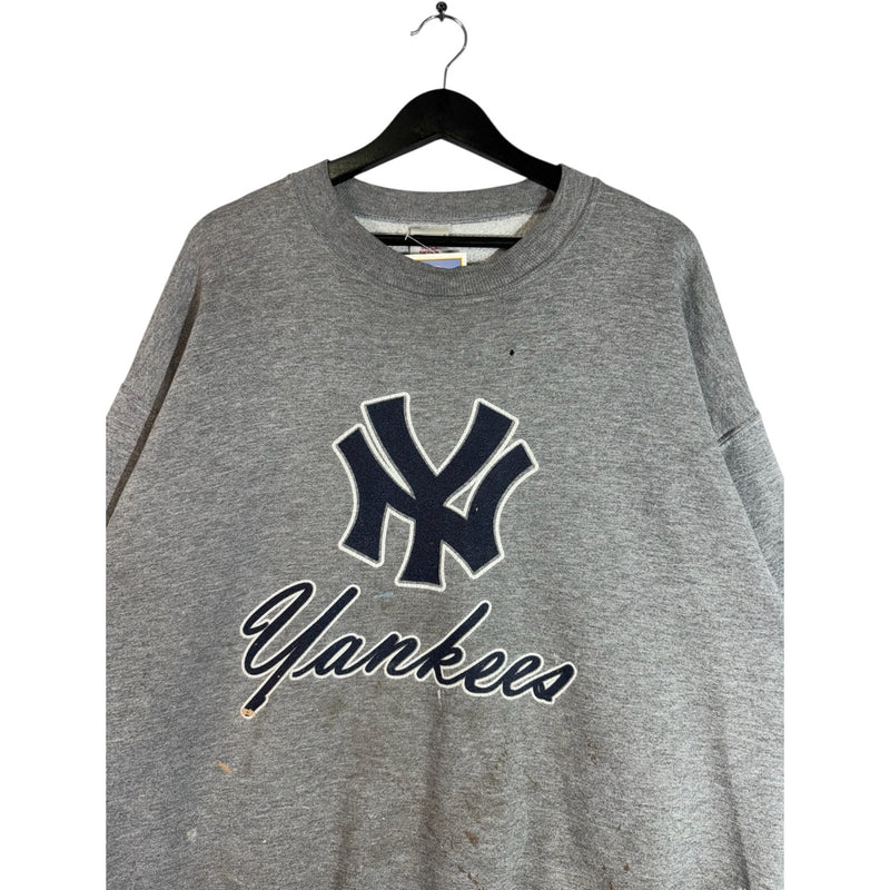 Vintage Yankees Spellout Crewneck XL