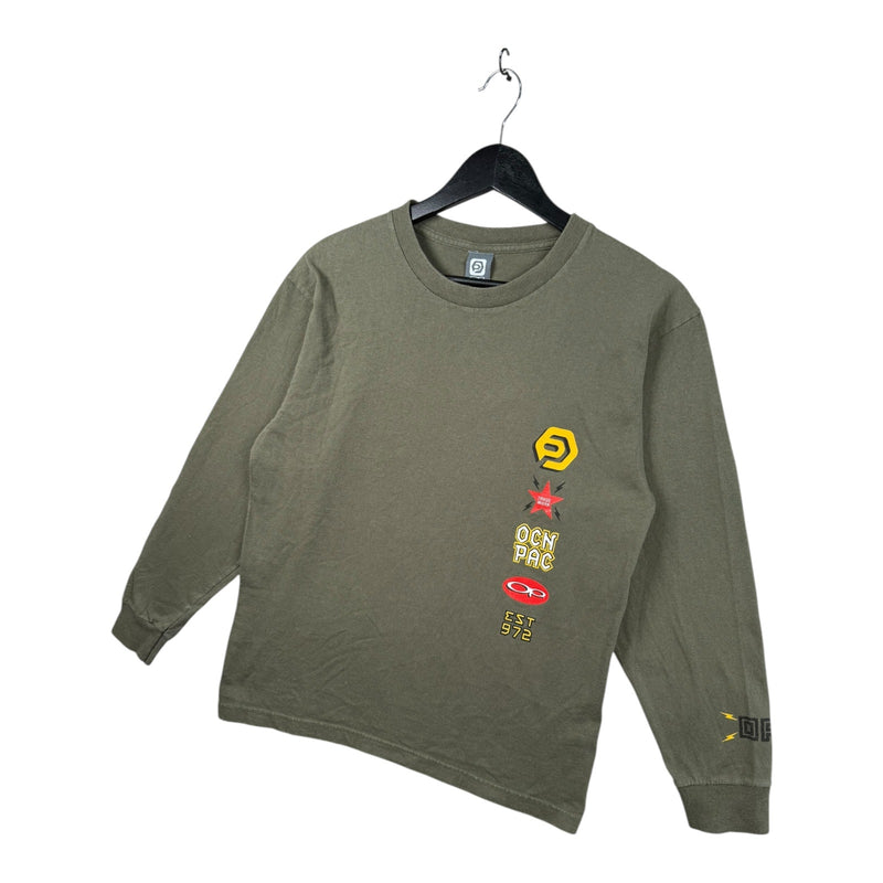 Vintage Ocean Pacific Cotton Long Sleeve T-Shirt