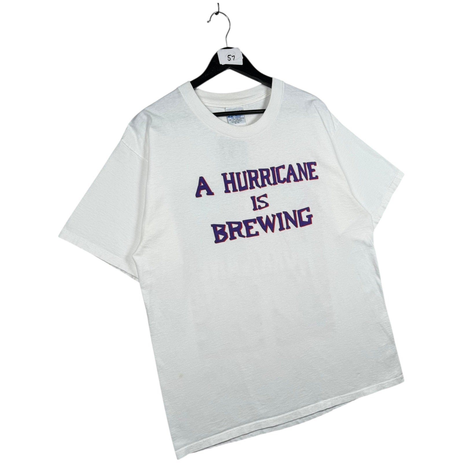 Vintage Hurricane Malt Liquor Promo T-Shirt