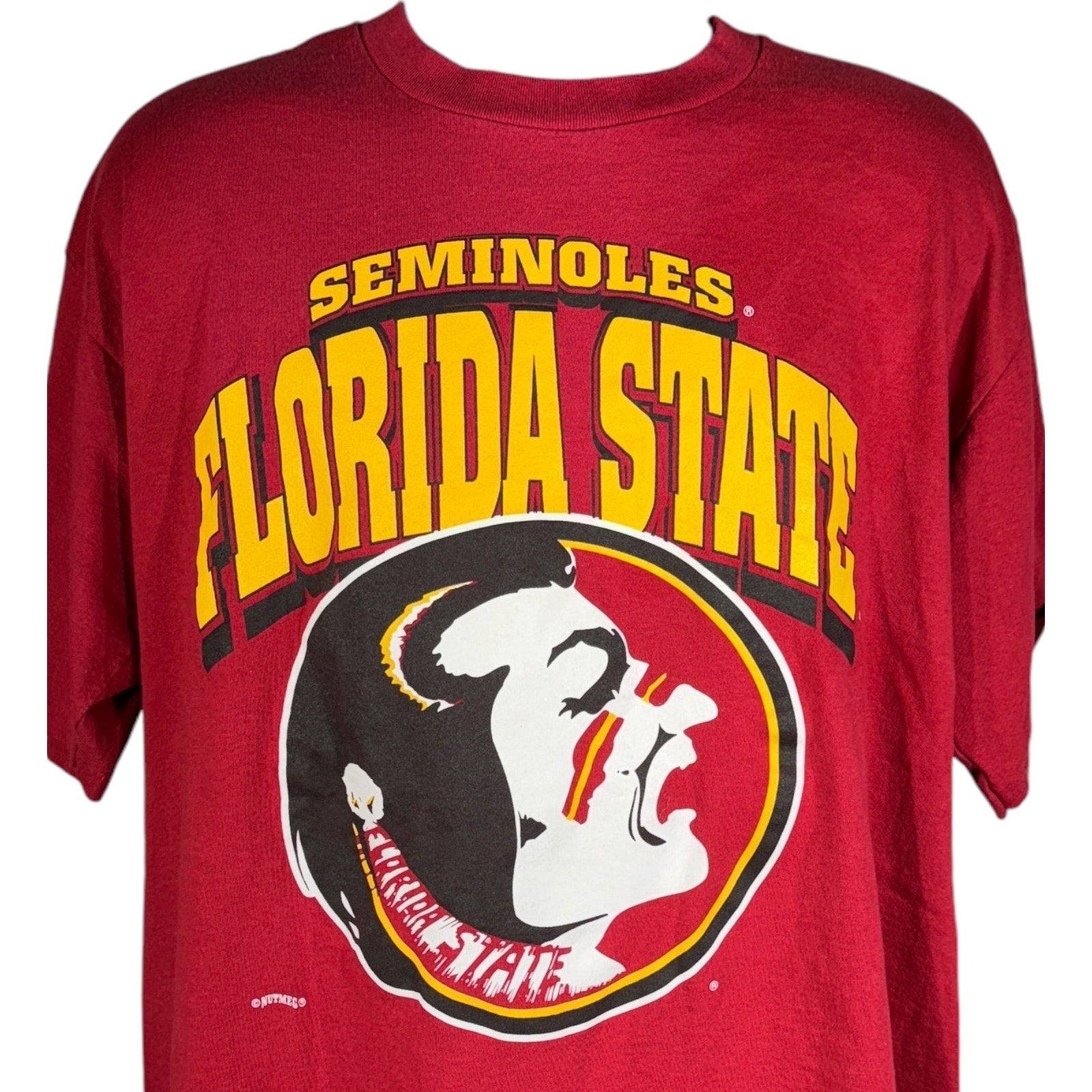 Vintage Nutmeg Florida State University Seminoles Tee