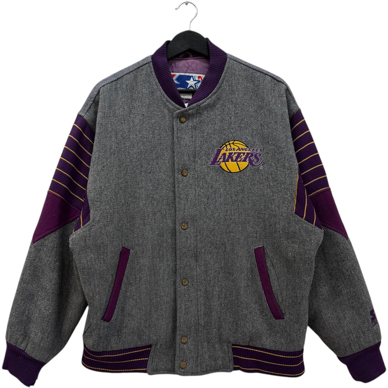 Vintage Los Angeles Lakers Starter Letterman Jacket 80s