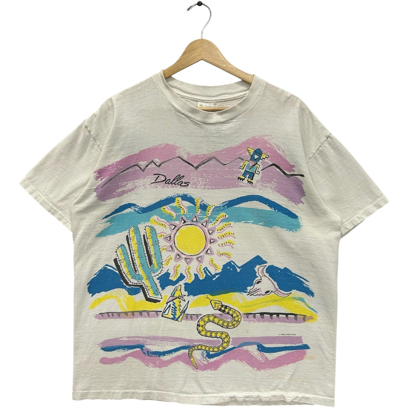 Vintage Desert Sunset Art Tee