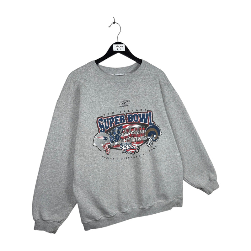 Vintage Reebok Super Bowl XXXVI Crewneck