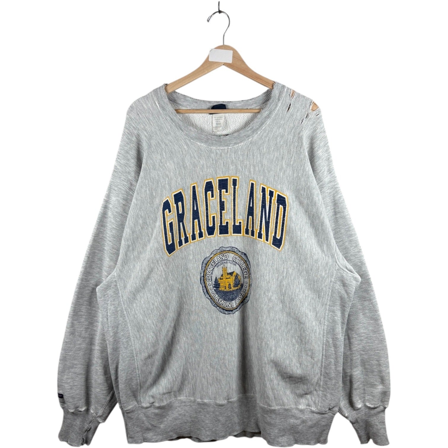Vintage JanSport Graceland College Pullover Crewneck