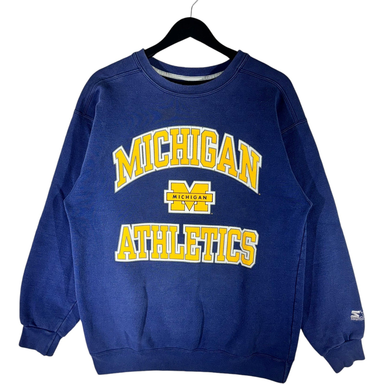 Vintage Starter University Of Michigan Athletics Crewneck