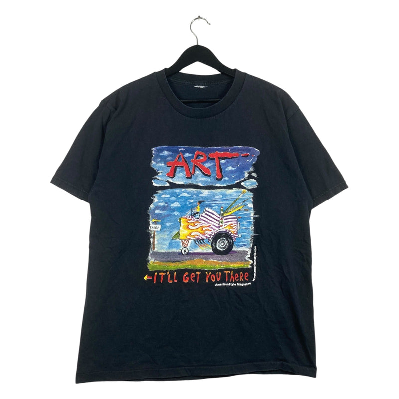 Vintage Art It'll Get You There Graphic T-Shirt