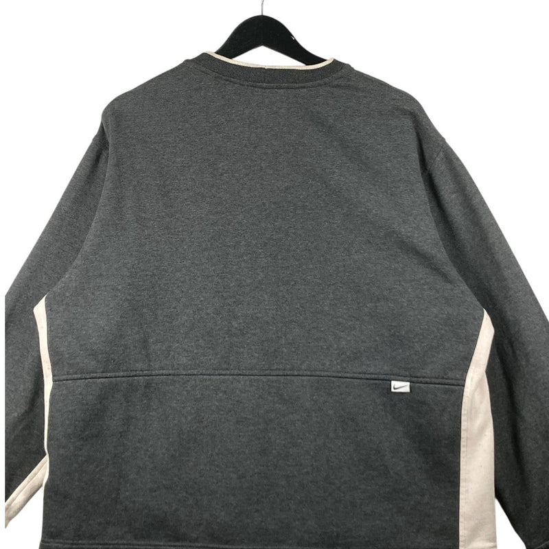 Vintage Nike Swoosh Logo Colorblock Crewneck